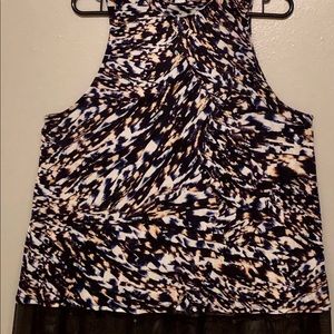 XL Womens tank blouse